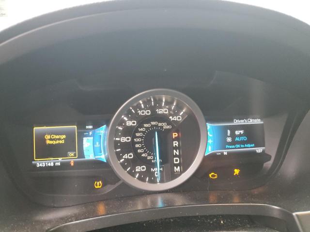 1FMHK8F85CGA35164 - 2012 FORD EXPLORER LIMITED ვერცხლისფერი ფოტო 9