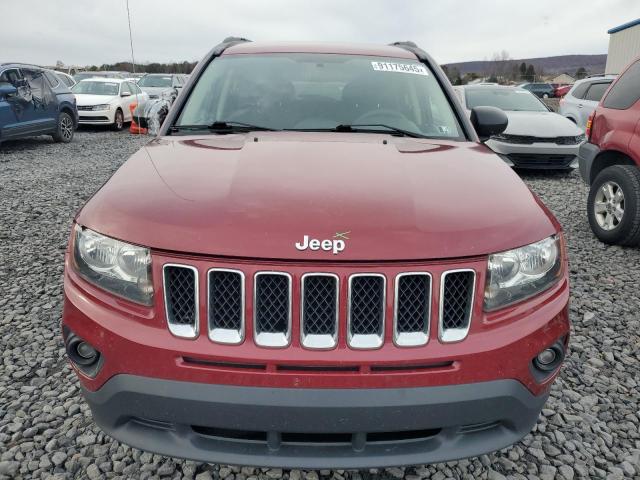1C4NJDBB4FD332209 - 2015 JEEP COMPASS SPORT RED photo 5