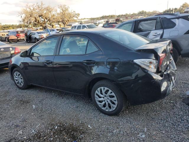 5YFBURHE5KP946234 - 2019 TOYOTA COROLLA L BLACK photo 2