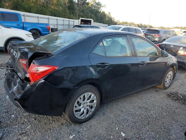 5YFBURHE5KP946234 - 2019 TOYOTA COROLLA L BLACK photo 3
