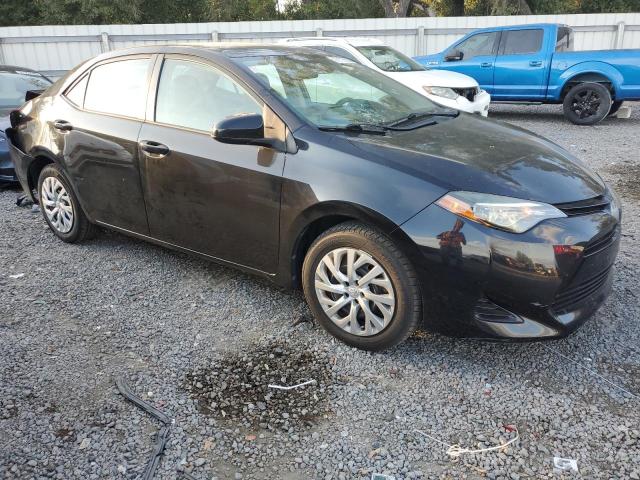5YFBURHE5KP946234 - 2019 TOYOTA COROLLA L BLACK photo 4