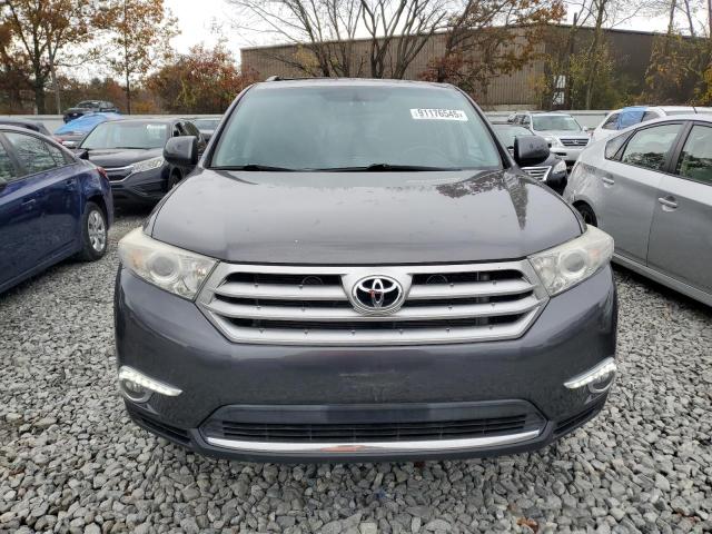 5TDBK3EH1CS153068 - 2012 TOYOTA HIGHLANDER BASE Gris photo 5