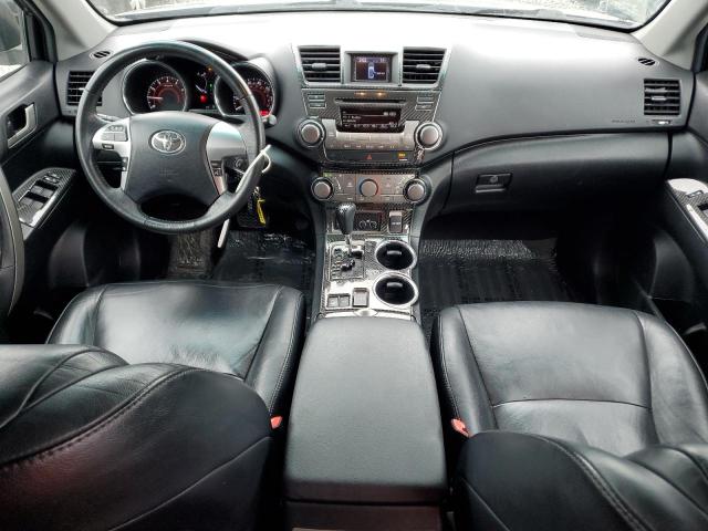 5TDBK3EH1CS153068 - 2012 TOYOTA HIGHLANDER BASE Gris photo 8
