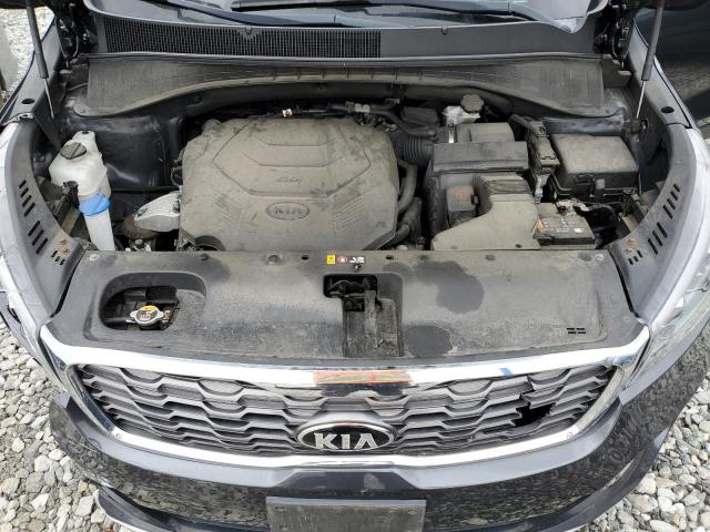 5XYPHDA55KG540644 - 2019 KIA SORENTO EX ნაცრისფერი ფოტო 12