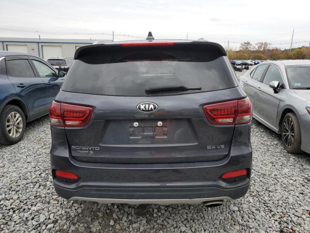 5XYPHDA55KG540644 - 2019 KIA SORENTO EX ნაცრისფერი ფოტო 6