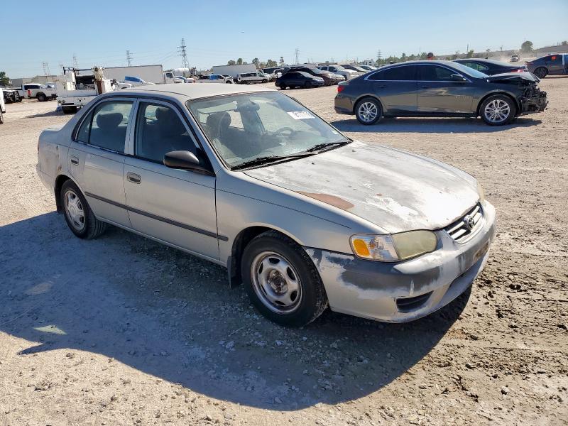 1NXBR12E71Z425847 - 2001 TOYOTA COROLLA CE 银色 照片 4