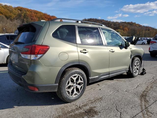 JF2SKAGC8KH587076 - 2019 SUBARU FORESTER PREMIUM Зеленый фото 3
