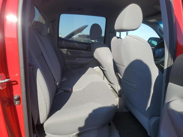 5TELU42N57Z331782 - 2007 TOYOTA TACOMA DOUBLE CAB წითელი ფოტო 10