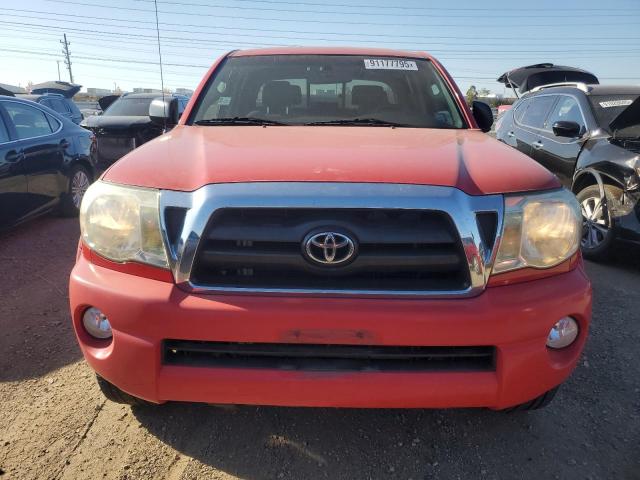 5TELU42N57Z331782 - 2007 TOYOTA TACOMA DOUBLE CAB წითელი ფოტო 5