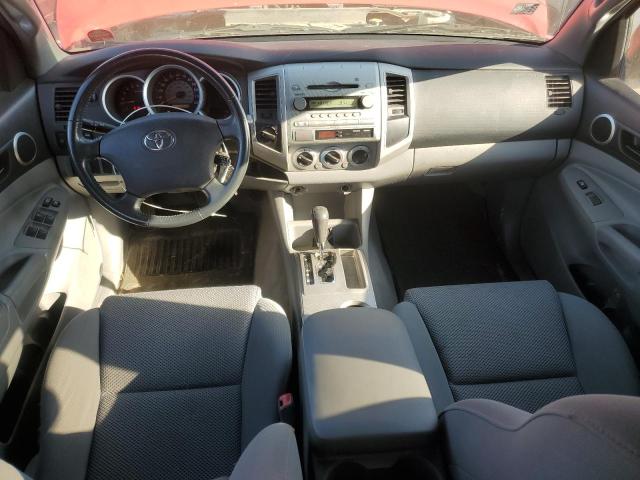 5TELU42N57Z331782 - 2007 TOYOTA TACOMA DOUBLE CAB წითელი ფოტო 8