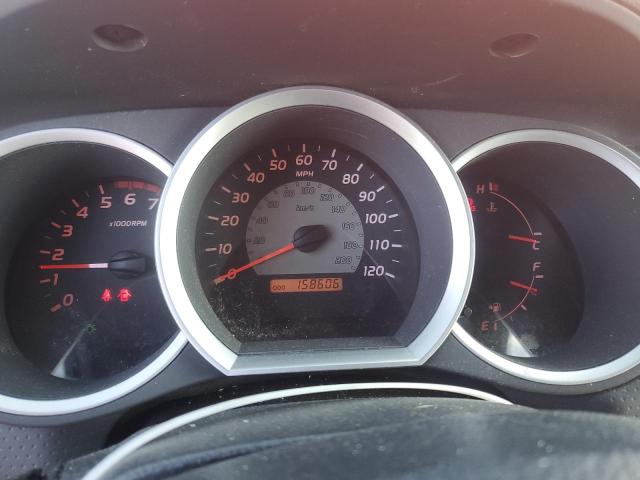 5TELU42N57Z331782 - 2007 TOYOTA TACOMA DOUBLE CAB წითელი ფოტო 9