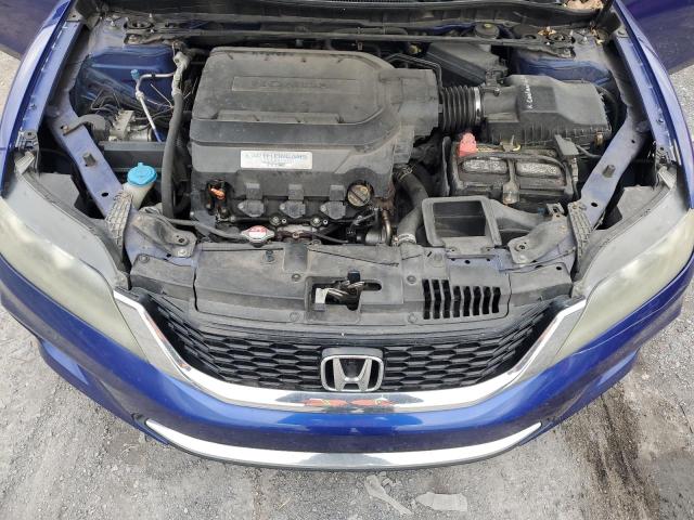 1HGCT2B83DA003253 - 2013 HONDA ACCORD EXL BLUE photo 11