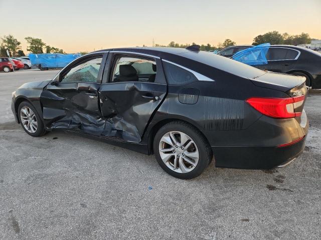 1HGCV1F10JA039124 - 2018 HONDA ACCORD LX Սև լուսանկար 2