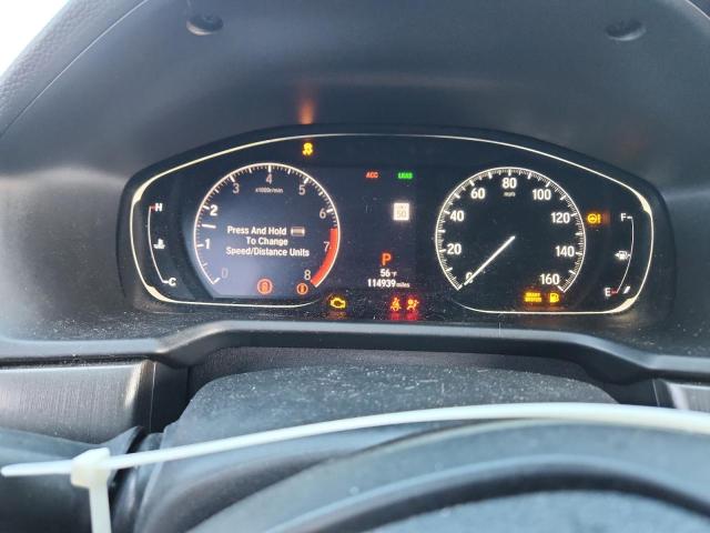 1HGCV1F10JA039124 - 2018 HONDA ACCORD LX Սև լուսանկար 9