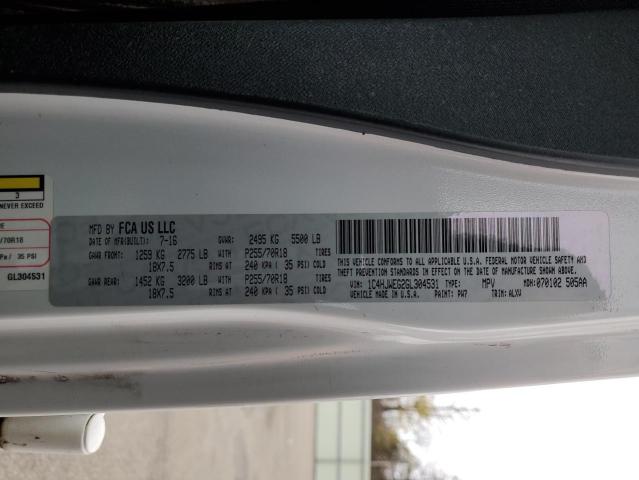 1C4HJWEG2GL304531 - 2016 JEEP WRANGLER U SAHARA Ağ foto 13