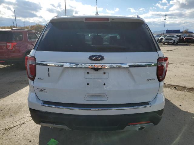 1FM5K7F82JGC69918 - 2018 FORD EXPLORER LIMITED Beyaz fotoğraf 6