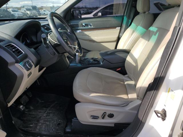 1FM5K7F82JGC69918 - 2018 FORD EXPLORER LIMITED Beyaz fotoğraf 7