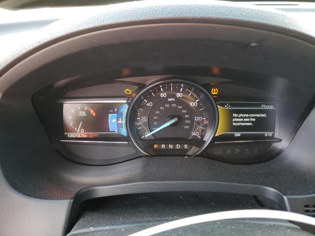 1FM5K7F82JGC69918 - 2018 FORD EXPLORER LIMITED Beyaz fotoğraf 9