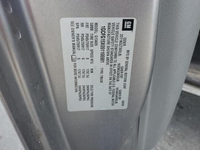 1GCFG15X091166981 - 2009 CHEVROLET EXPRESS G1 灰色 照片 12