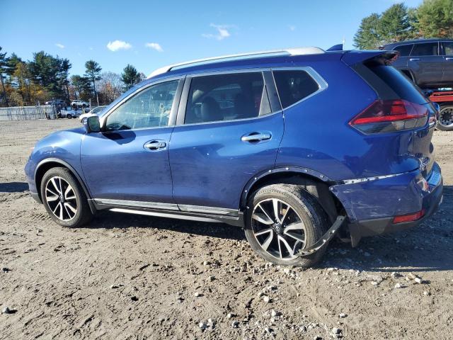 5N1AT2MV9KC726885 - 2019 NISSAN ROGUE S BLUE photo 2