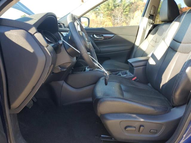 5N1AT2MV9KC726885 - 2019 NISSAN ROGUE S BLUE photo 7