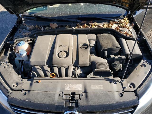 3VWLX7AJ7CM398914 - 2012 VOLKSWAGEN JETTA SEL BLACK photo 11
