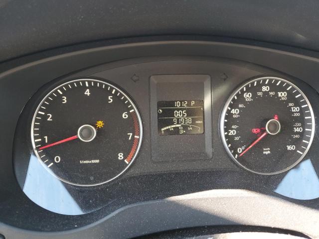 3VWLX7AJ7CM398914 - 2012 VOLKSWAGEN JETTA SEL BLACK photo 9