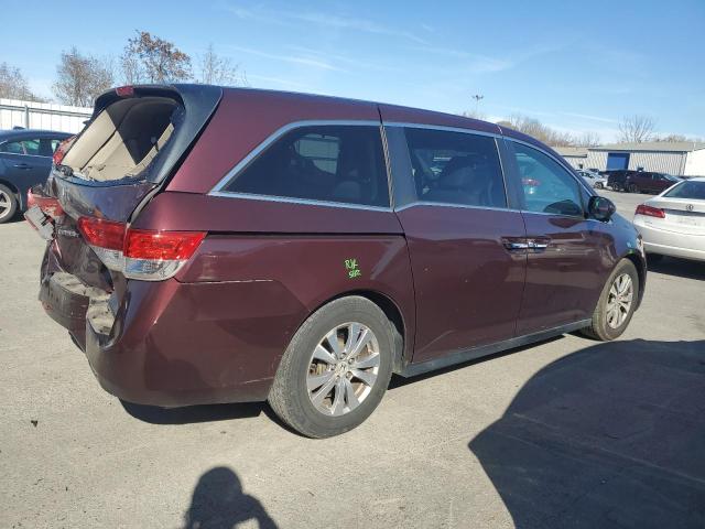 5FNRL5H61FB061291 - 2015 HONDA ODYSSEY EXL MAROON photo 3