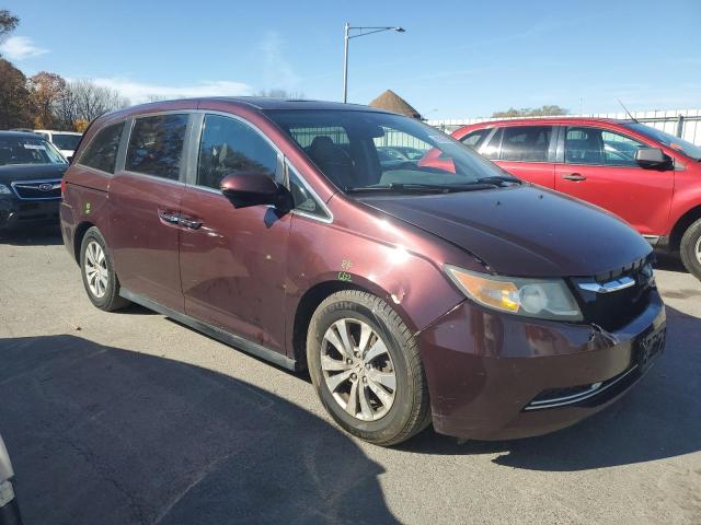 5FNRL5H61FB061291 - 2015 HONDA ODYSSEY EXL MAROON photo 4