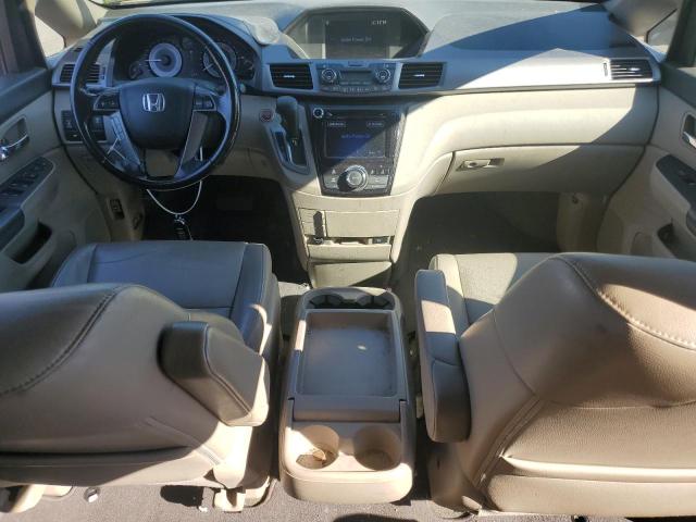 5FNRL5H61FB061291 - 2015 HONDA ODYSSEY EXL MAROON photo 8