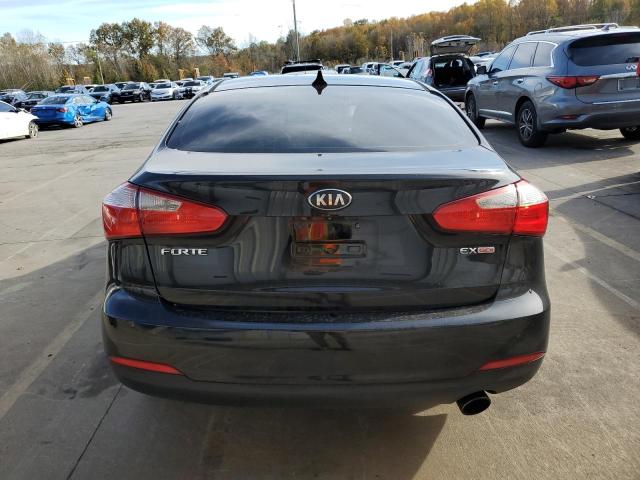 KNAFX4A8XE5102964 - 2014 KIA FORTE EX BLACK photo 6