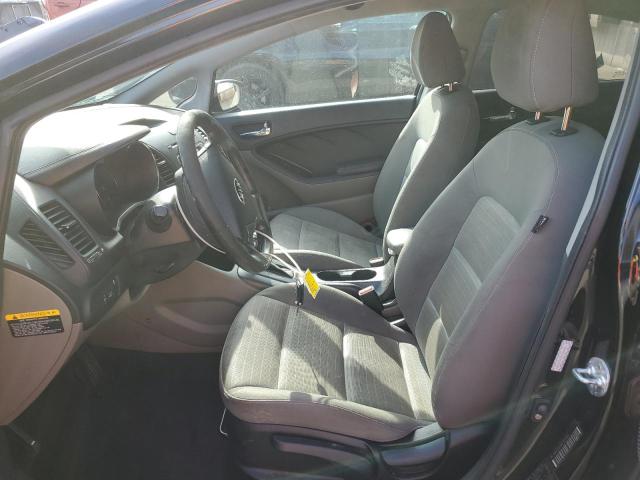 KNAFX4A8XE5102964 - 2014 KIA FORTE EX BLACK photo 7
