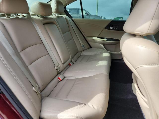 1HGCR2F76EA057759 - 2014 HONDA ACCORD EX Tünd qırmızı foto 10