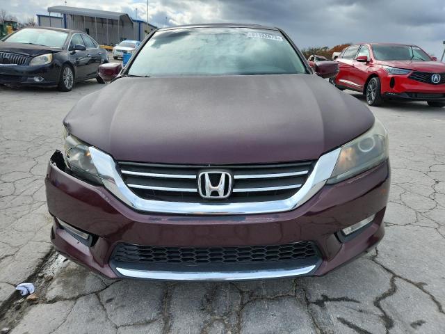 1HGCR2F76EA057759 - 2014 HONDA ACCORD EX Tünd qırmızı foto 5