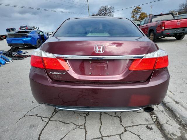 1HGCR2F76EA057759 - 2014 HONDA ACCORD EX Tünd qırmızı foto 6