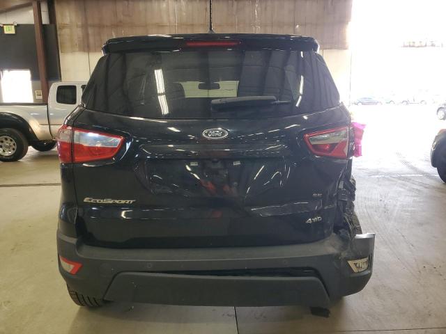 MAJ6S3GL7KC298432 - 2019 FORD ECOSPORT SE Սև լուսանկար 6