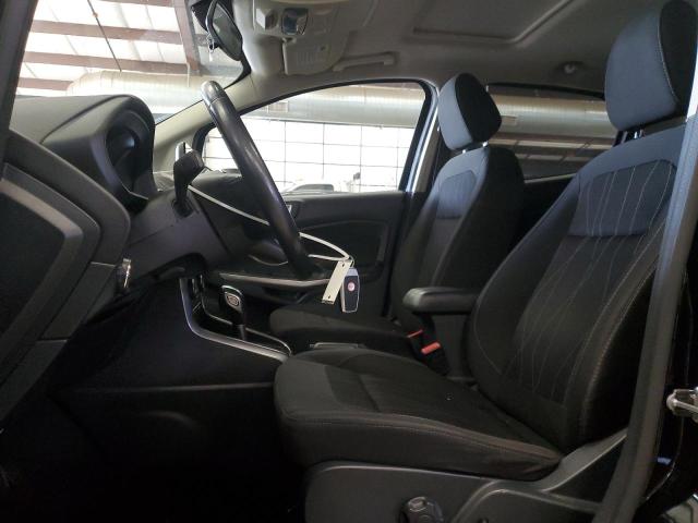 MAJ6S3GL7KC298432 - 2019 FORD ECOSPORT SE Սև լուսանկար 7