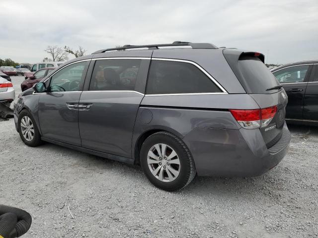 5FNRL5H61FB048170 - 2015 HONDA ODYSSEY EXL GRAY photo 2