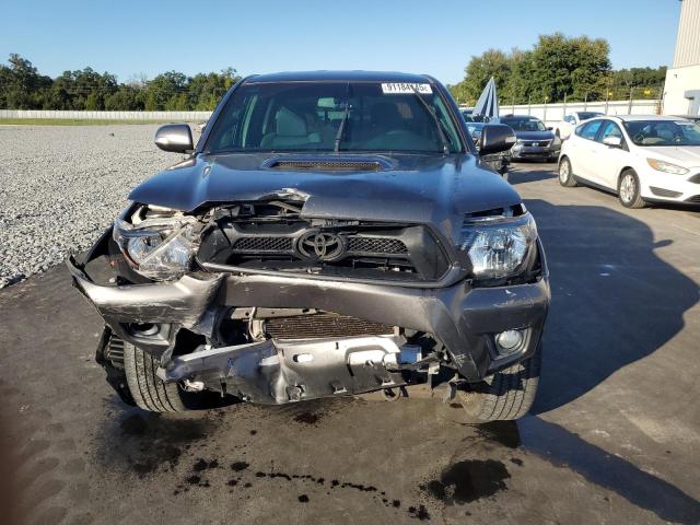 5TFJU4GN1DX046676 - 2013 TOYOTA TACOMA DOUBLE CAB PRERUNNER GRAY photo 5
