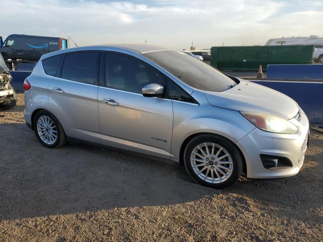 1FADP5BU4EL513662 - 2014 FORD C-MAX SEL SILVER photo 4