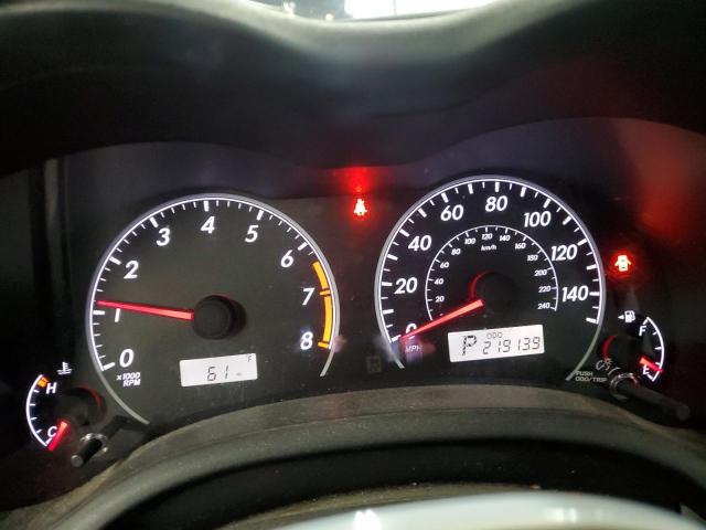 2T1BU4EE2DC959694 - 2013 TOYOTA COROLLA BASE ვერცხლისფერი ფოტო 9