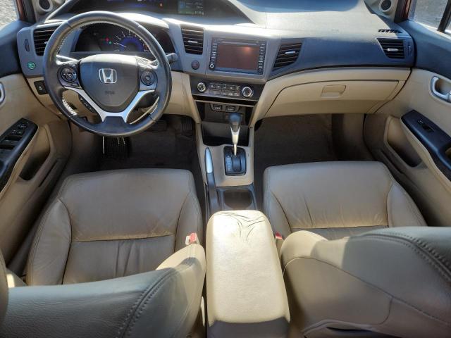 19XFB2F90CE053735 - 2012 HONDA CIVIC EXL Բորդո լուսանկար 8