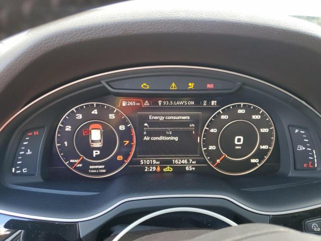 WA1LAAF74KD012727 - 2019 AUDI Q7 PREMIUM PLUS Blanco foto 9