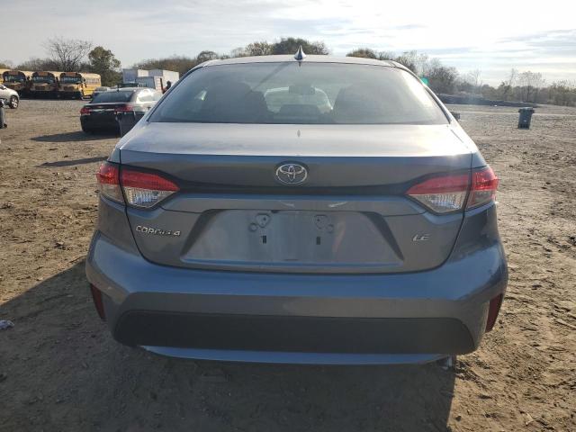 5YFEPRAEXLP061883 - 2020 TOYOTA COROLLA LE BLUE photo 6