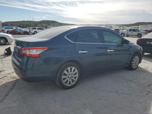 3N1AB7AP7DL756312 - 2013 NISSAN SENTRA S BLUE photo 3