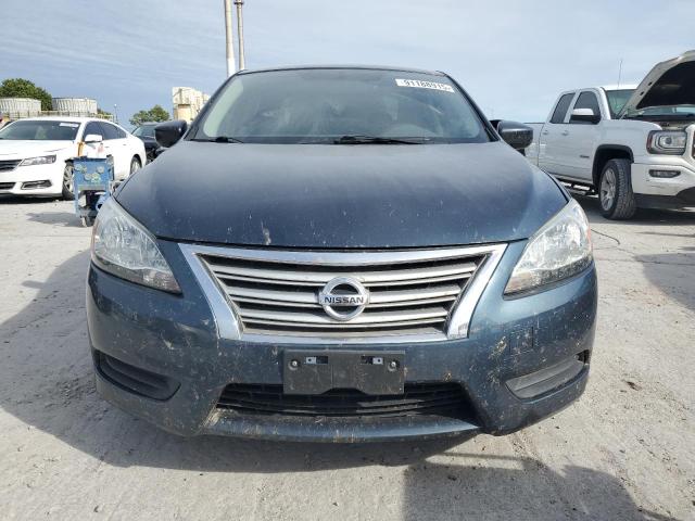 3N1AB7AP7DL756312 - 2013 NISSAN SENTRA S BLUE photo 5