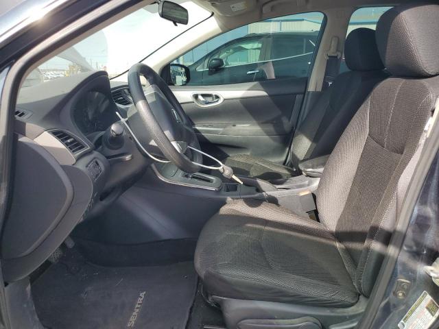 3N1AB7AP7DL756312 - 2013 NISSAN SENTRA S BLUE photo 7