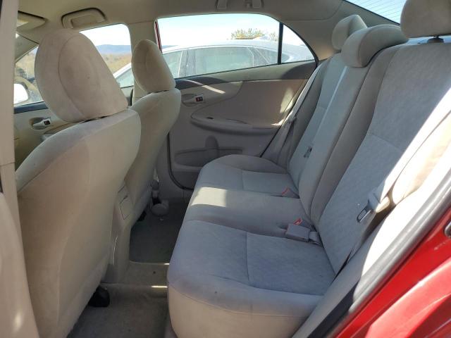 JTDBL40E299059241 - 2009 TOYOTA COROLLA BASE RED photo 10