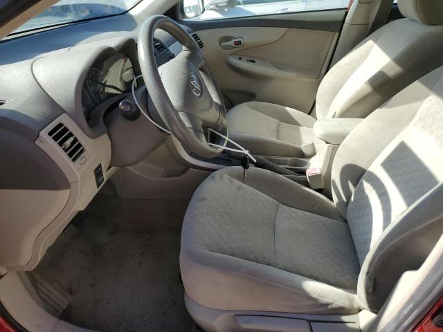 JTDBL40E299059241 - 2009 TOYOTA COROLLA BASE RED photo 7