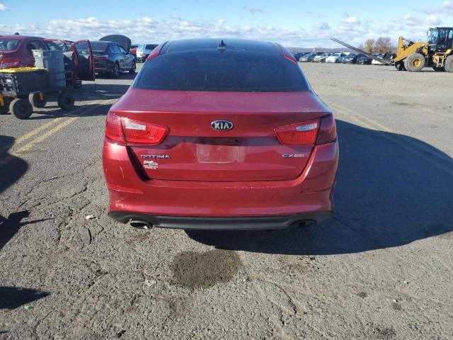 5XXGN4A78FG366377 - 2015 KIA OPTIMA EX RED photo 6
